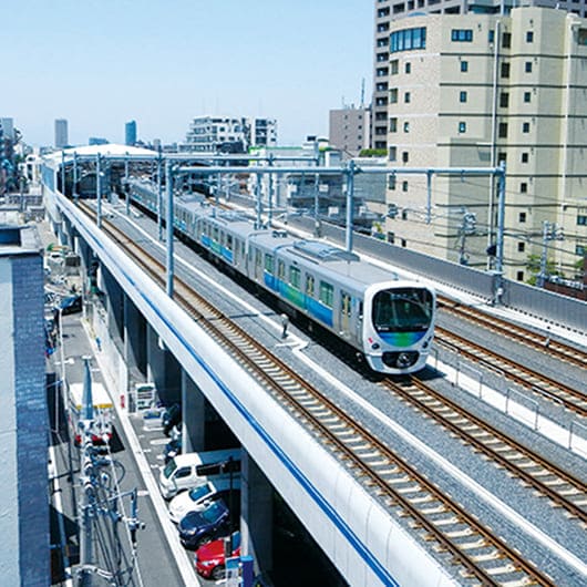 連続立体交差事業